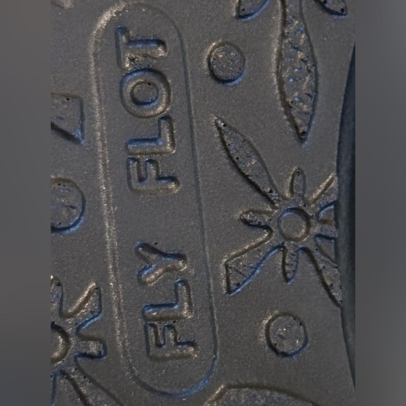 Fly Flot Mules Navy Mesh Clogs Anti Shock Anatomic Slip On Shoes Size 40… - Picture 10 of 11